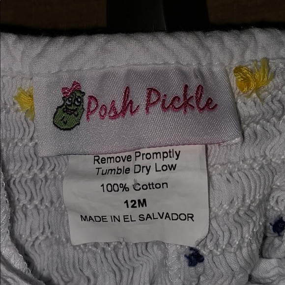 Smocked dress.  Never worn.  Beautiful! - Picture 3 of 3